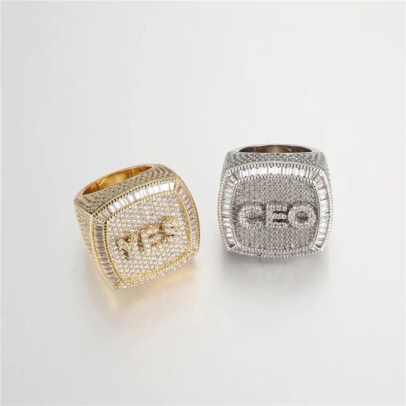 Personalized Diamond Name Ring - Image 4