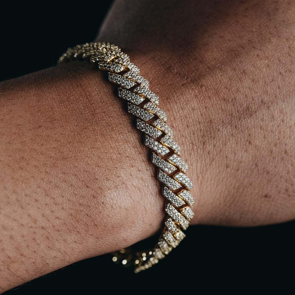 10mm S-Link Miami Cuban Bracelet - Image 3
